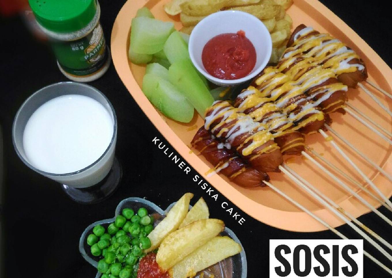 Sosis Panggang teriyaki