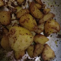 A picture of Dry potatoes.