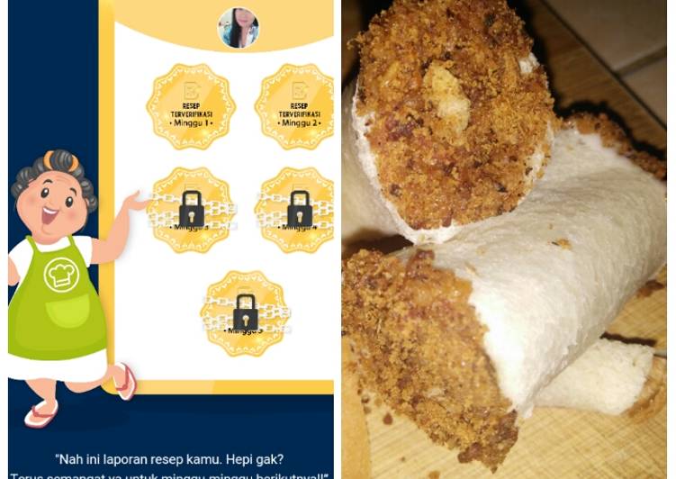 44. Roti Abon simple