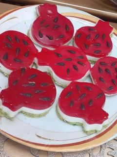 عکسی از دستور چیزکیک اسفناج 🌸
