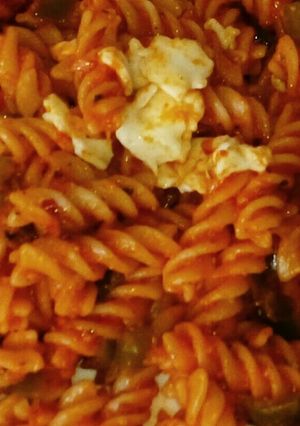 A picture of Spiral Italian pasta.