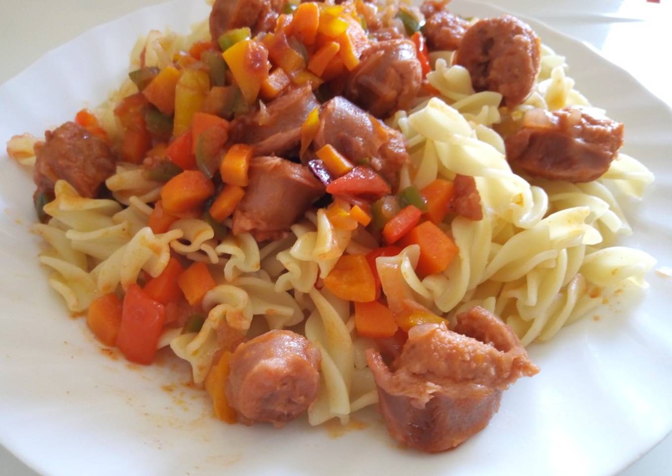Pasta and Sausage Stew Sauce