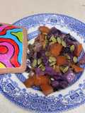 Salteado de lombarda con calabaza
