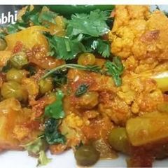 A picture of Masala Alu gobi.