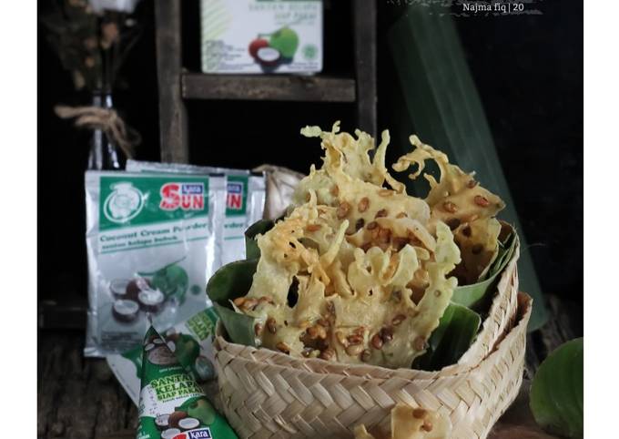 Cara bikin Rempeyek Kedelai Cara bikin Rempeyek Kedelai