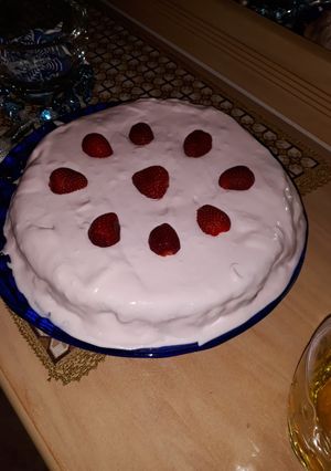 Φωτογραφία της συνταγής Τούρτα ζελέ φράουλας