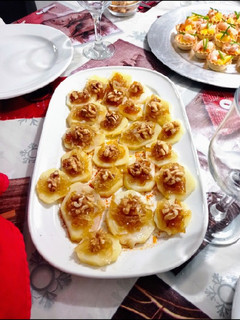 Una foto de Bocaditos caramelizados para Navidad 🎄☃️🥂