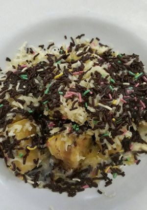 Foto resep Pisang goreng coklat keju susu