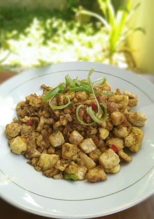 Foto resep Oseng Tahu Telur