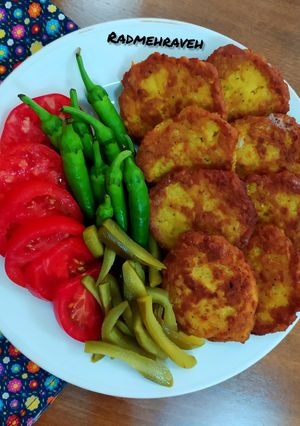 عکسی از دستور کوکو نخود
