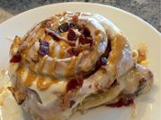 A picture of bread flour cinnamon rolls