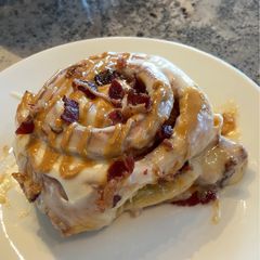 A picture of Elvis Cinnamon Rolls.