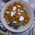 Butternut roti au zaatar et fromages