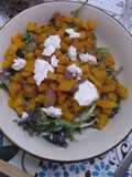 Butternut roti au zaatar et fromages