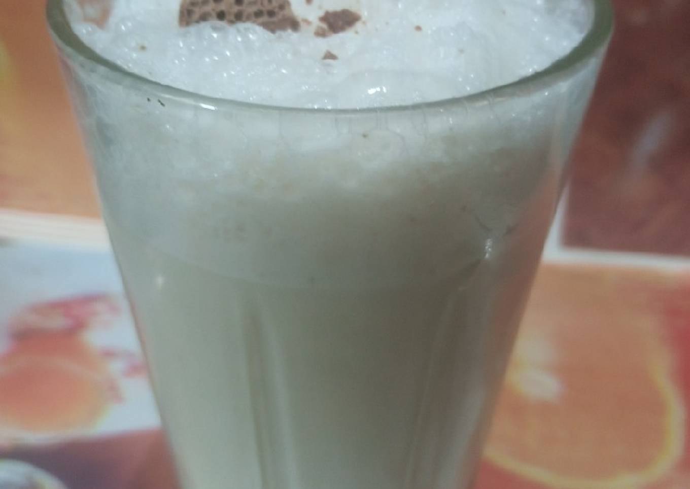 Simple chocolate cold coffee