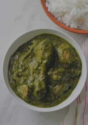 A picture of ஸ்பைசி கொத்தமல்லி சிக்கன் (spicy corainder chicken).