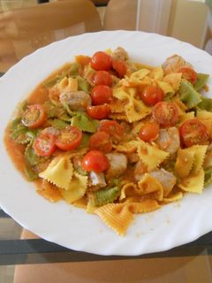 Una foto de Farfalle