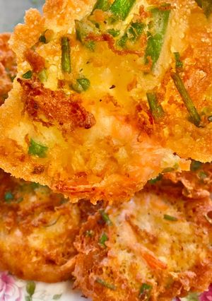 Hình của món Bánh tôm chiên bột.
