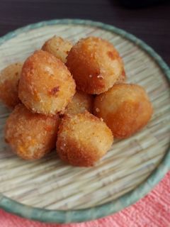 Foto resep Tape singkong goreng keju