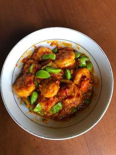 Foto resep Sambal udang pete