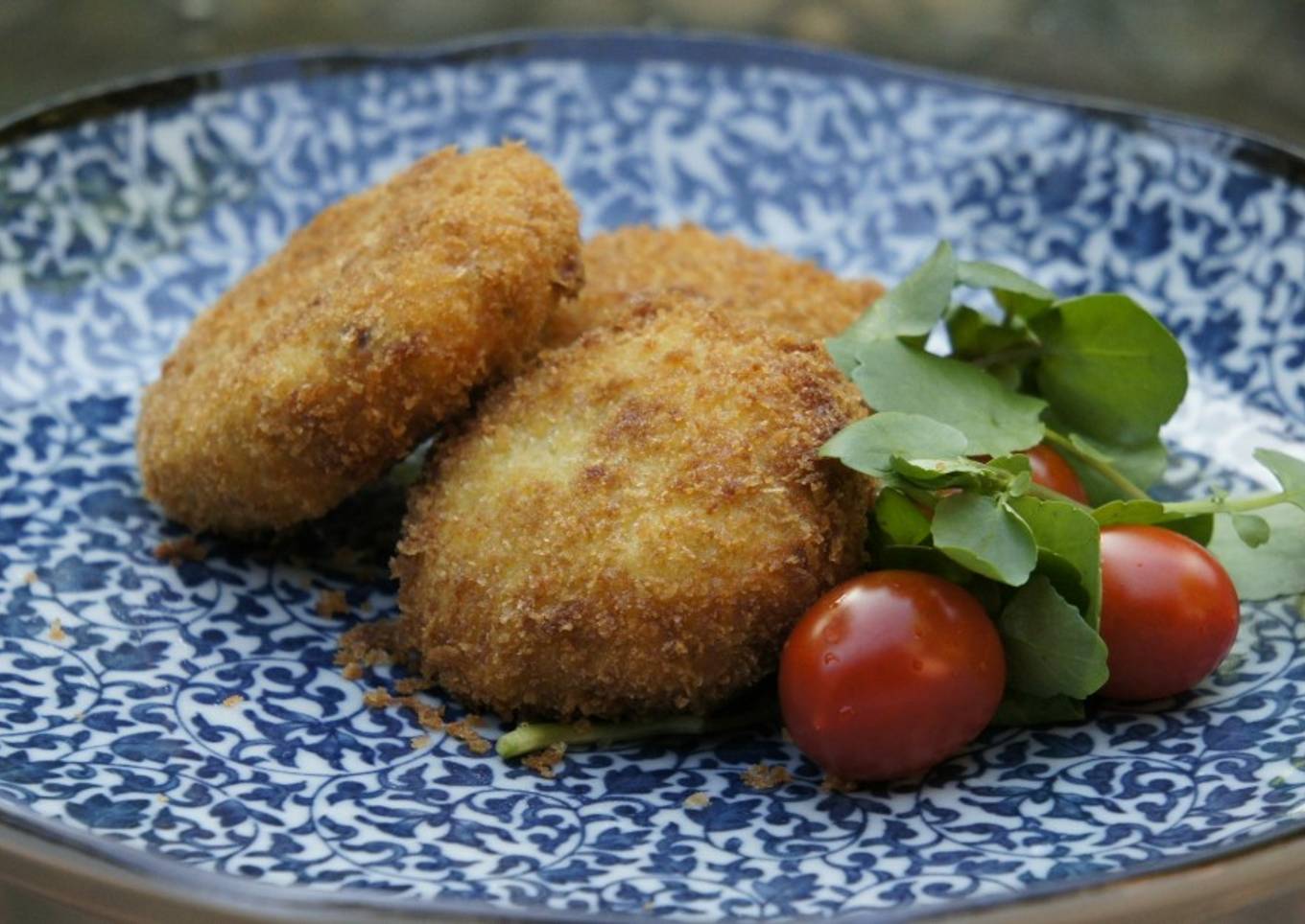 Croquetas de papa y carne picada (Korokke・コロッケ)