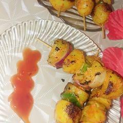 A picture of Tandoori aloo.