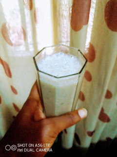 A picture of CucumberBanana Smoothie.