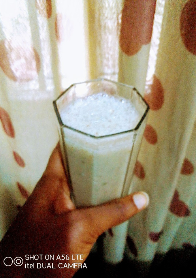 A picture of CucumberBanana Smoothie.