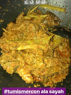Foto resep Tumis Daging Pedas Mercon