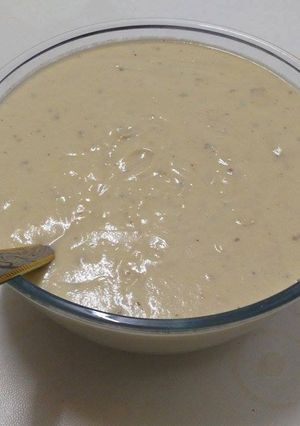 صورة لوصفة شوربة الفطر