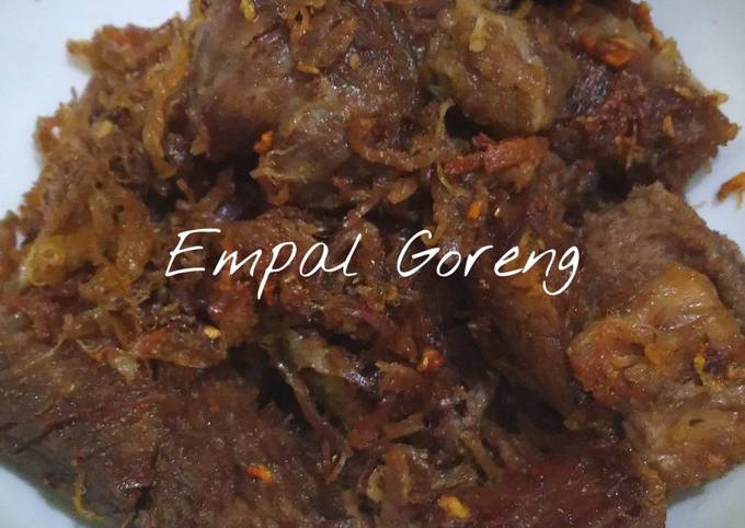 Empal Goreng (3 bumbu, 3 langkah)