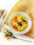 Sayur santan Sawi Putih dan Tahu