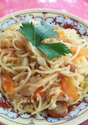 Foto resep Mie sosis enak gak ribet