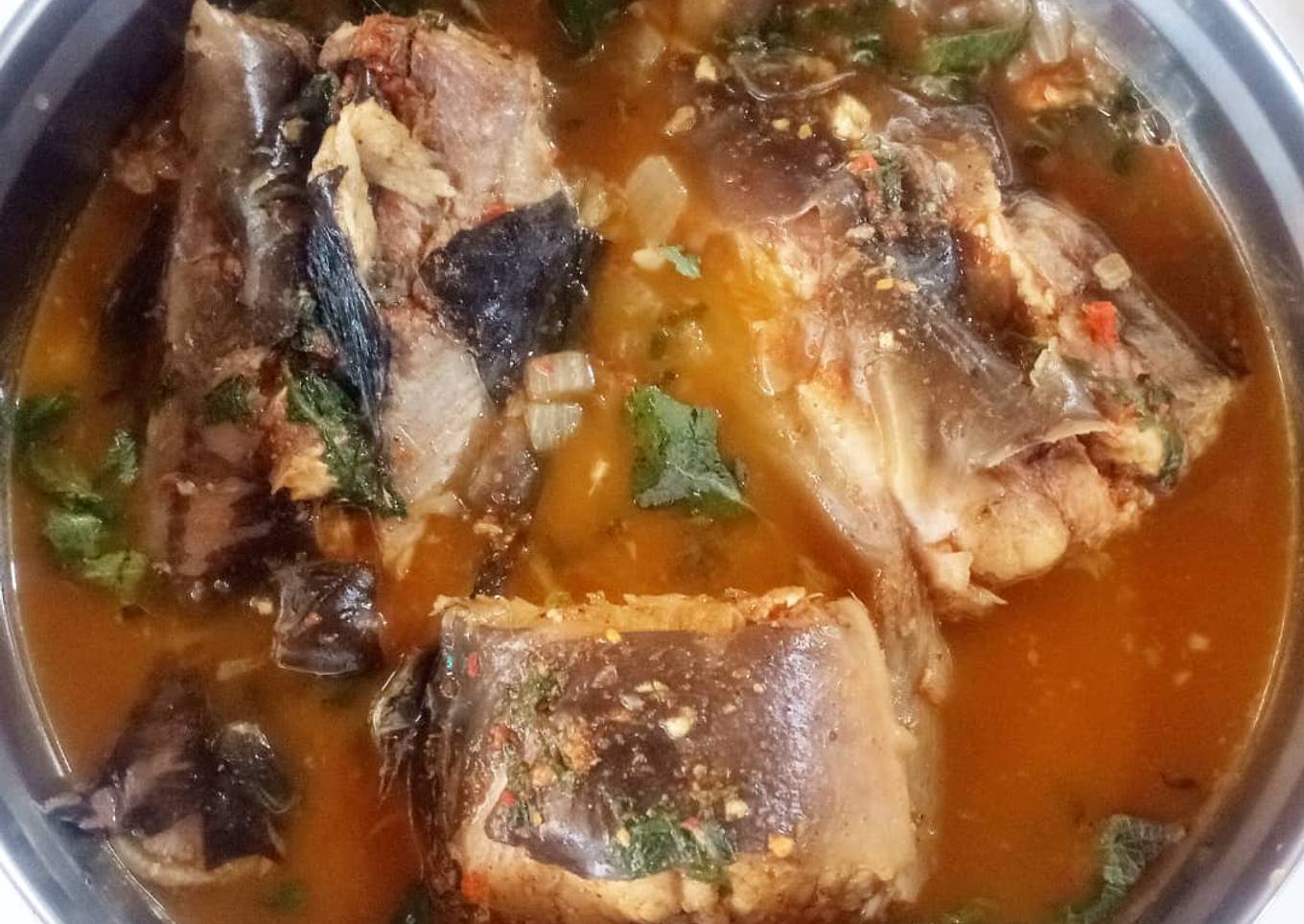 Fresh fish pepper