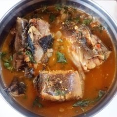 A picture of Fresh fish pepper.