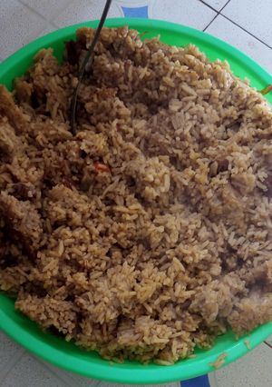 A picture of Beef pilau.