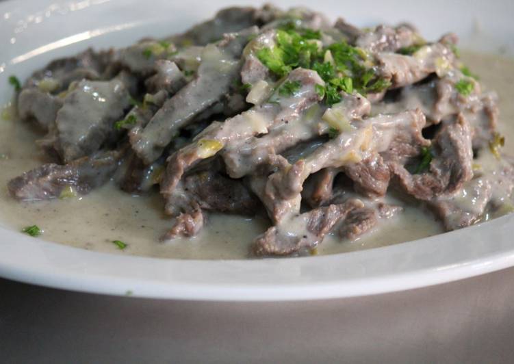 Fricassee of veal