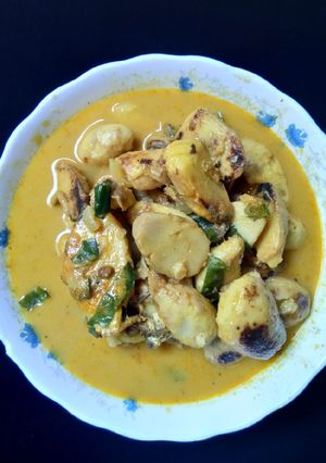 ছরি কচুর তরকারি রেসিপির প্রধান ছবি