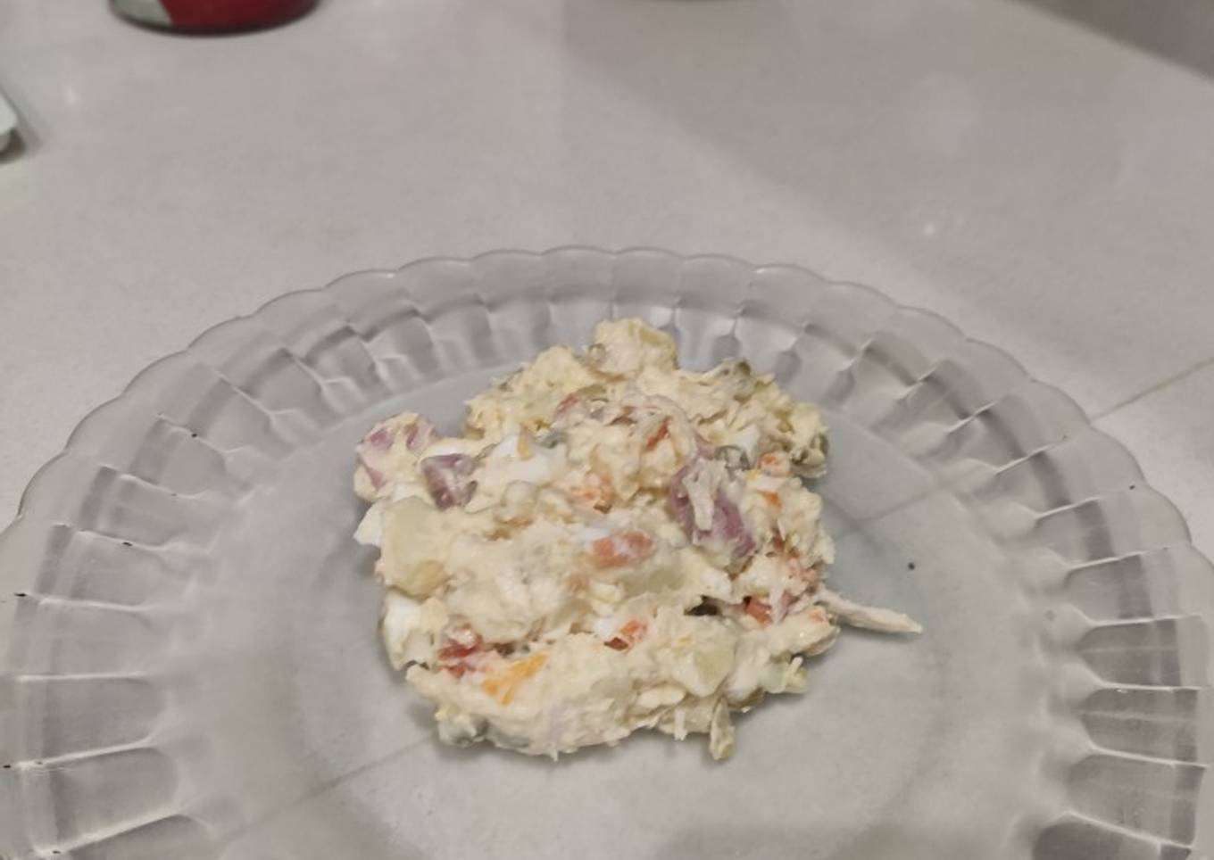 Ensalada de papa colombiana