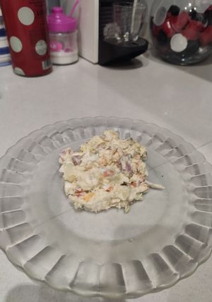 Una foto de Ensalada de papa colombiana