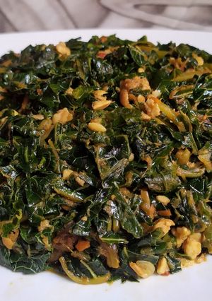 Foto resep Oseng daun pepaya