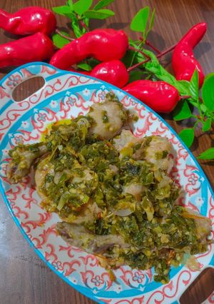 Foto resep Ayam Cabe Hijau