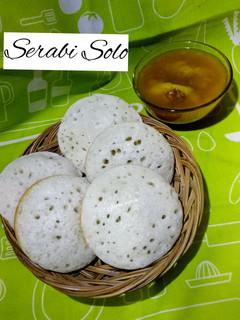 Foto resep Serabi Solo Kinca Durian (Takaran sendok)