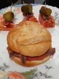 Anchovy and Tomato Sandwich