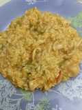 Arroz meloso con chipirones