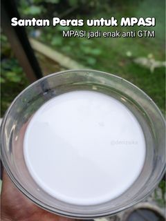 Foto resep Santan Peras untuk MPASI