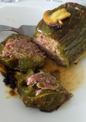 Una foto de Ajíes rellenos