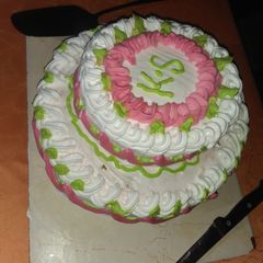 A picture of My birthday cake.
