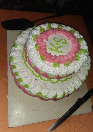 A picture of My birthday cake.