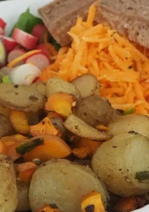 Une photo de Poêlée de pommes de terres nouvelles